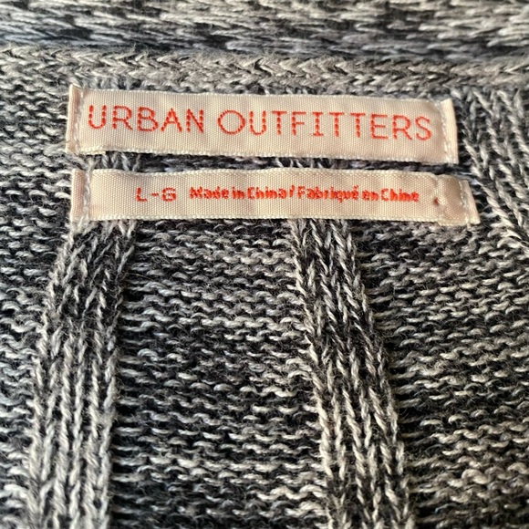Grey Urban Outfitters Cropped Cardigan - Picture 4 of 5